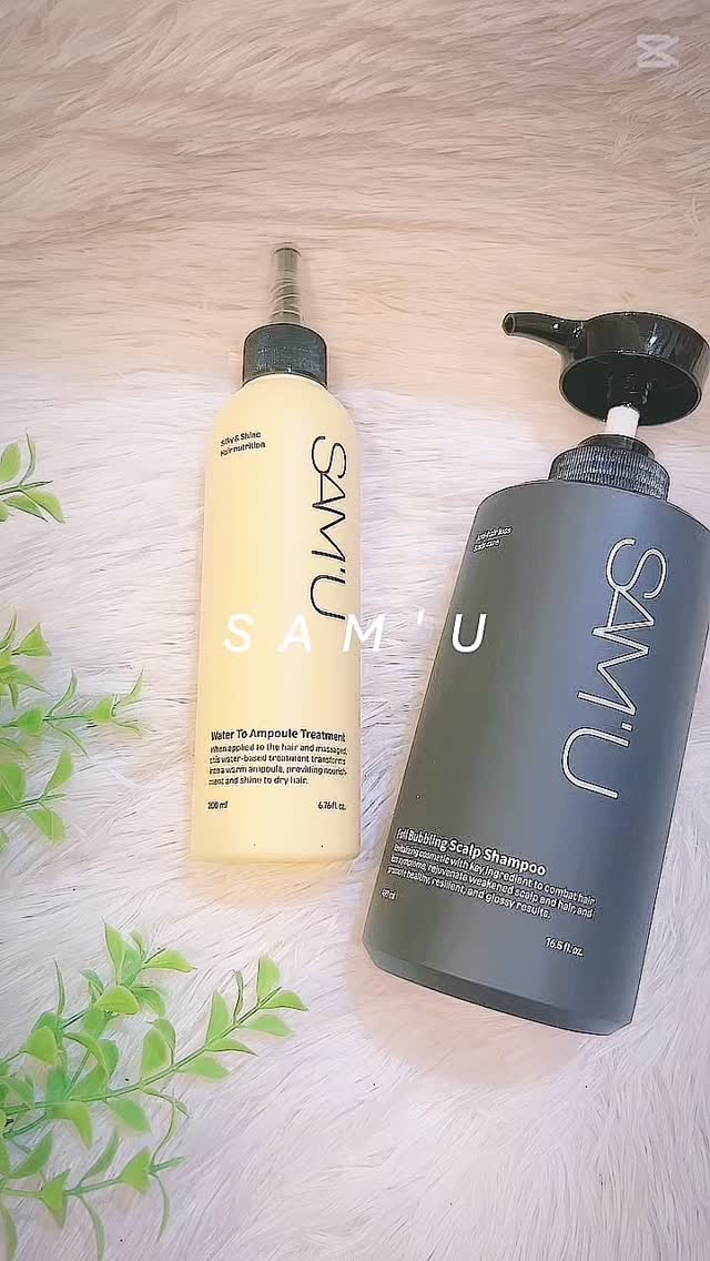 ウォータートゥーアンプルトリートメント/SAM'U/アウトバストリートメントの人気ショート動画