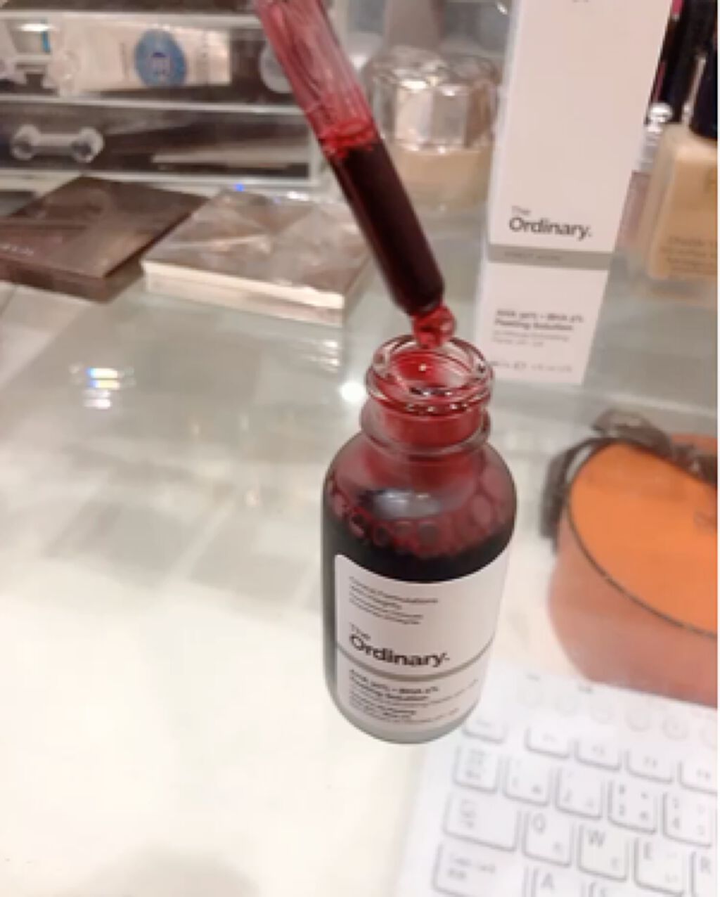 AHA 30% + BHA 2% Peeling Solution/The Ordinary/ピーリングを使ったクチコミ（2枚目）