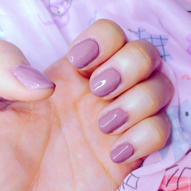 eternal basic EB メゾンドジェルのクチコミ「⭕MAISON de GEL
¥1,200
カラーはロマンスモーブ

⭕ロングキープボンド
¥.....」（2枚目）