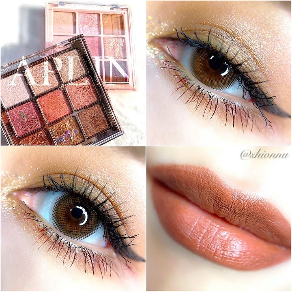 ワンピックアイシャドウパレット/APLIN/アイシャドウパレットを使ったクチコミ（1枚目）
