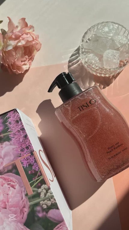 スクラブボディウォッシュ ピオニー&ピーチレインボー/TISLO/ボディソープの人気ショート動画