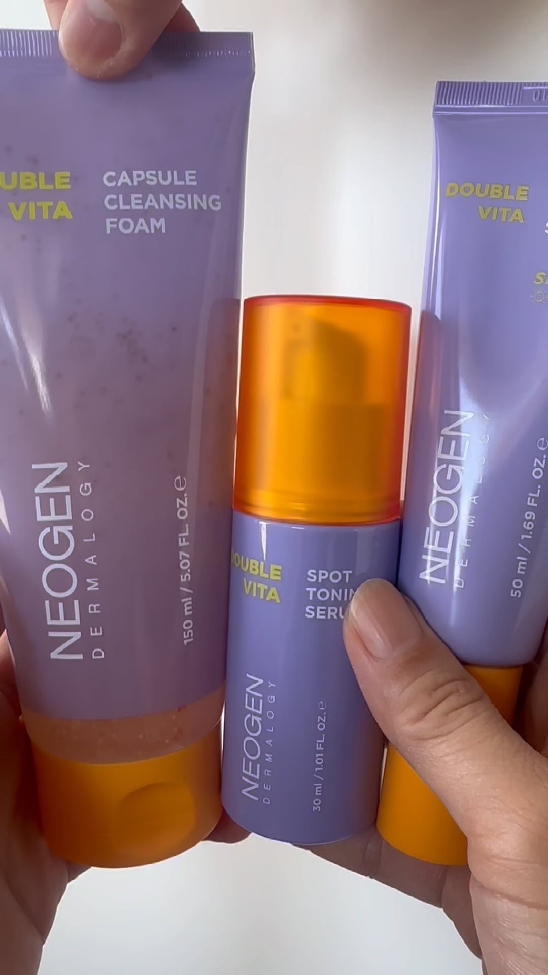 ダブルビタカプセルクレンジングフォーム/NEOGEN/洗顔フォームの動画クチコミ5つ目