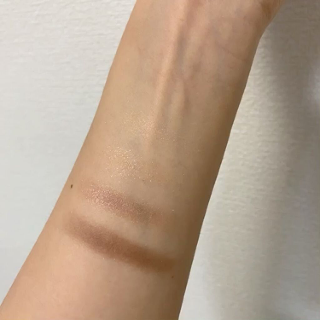 グラデーション アイ カラー（チップ付）/ちふれ/アイシャドウパレットを使ったクチコミ（3枚目）