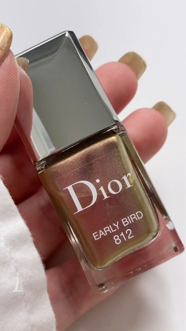 ディオール ヴェルニ＜バーズ オブ ア フェザー＞ 812 アーリー バード/Dior/マニキュアを使ったクチコミ（1枚目）