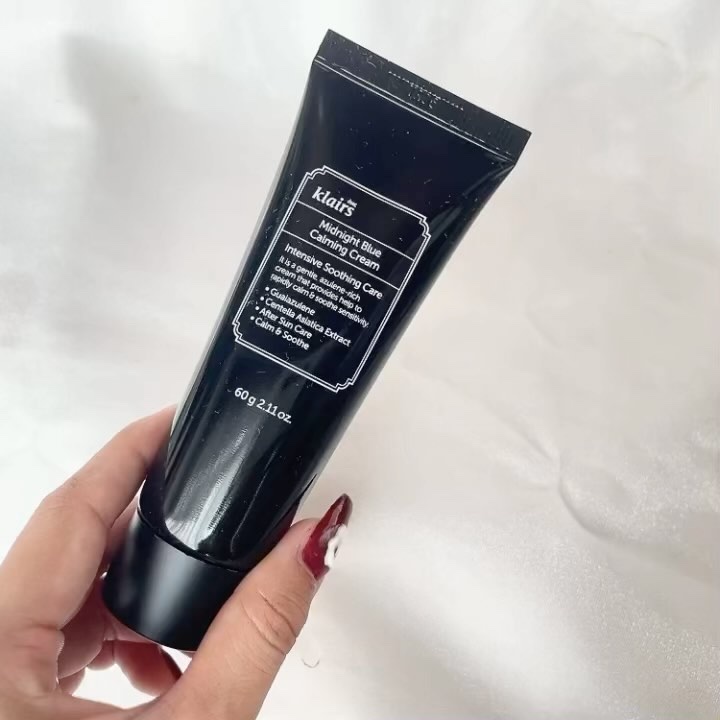 ミッドナイトブルーカーミングクリーム/Klairs/フェイスクリームを使ったクチコミ（3枚目）