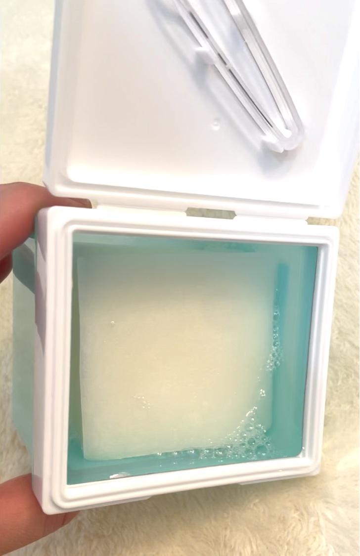 バイオームレメディポアリセットクーリングパッド/UIQ/トナーパッドを使ったクチコミ（3枚目）