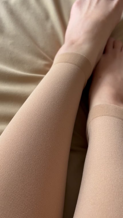 メディカルサポート オープントゥショートストッキング/グラムモーメント/着圧ソックス・レギンスの人気ショート動画