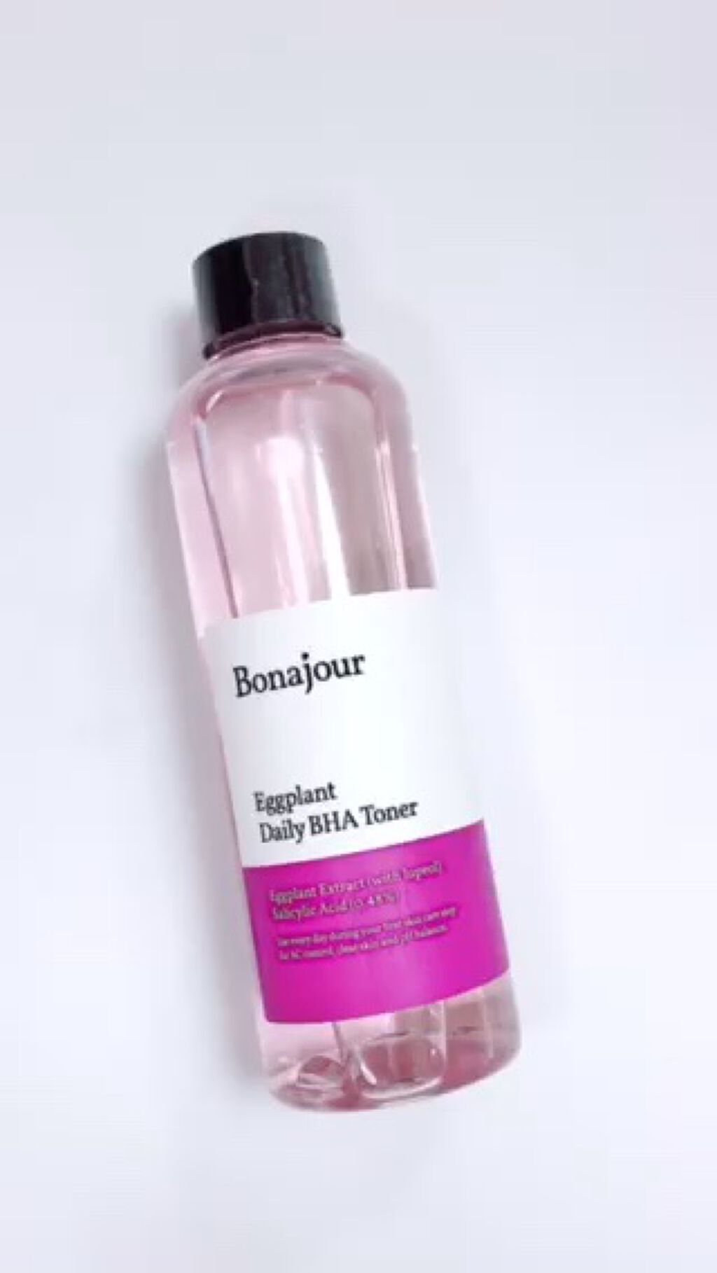 ナスBHAトナー/Bonajour/化粧水の動画クチコミ2つ目