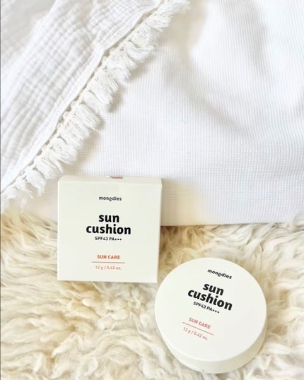 日焼け止めクッション SPF 43 PA+++/モンディエス/日焼け止めローションの人気ショート動画