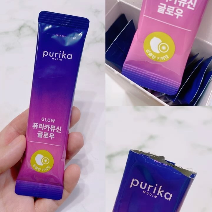 ピュリカムチン グロー/PURIKAMUCIN/美容サプリメントを使ったクチコミ（2枚目）
