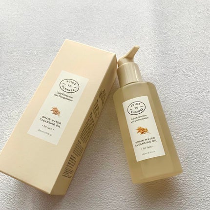 グレイン水クレンジングオイル /JUICE TO CLEANSE/オイルクレンジングの人気ショート動画