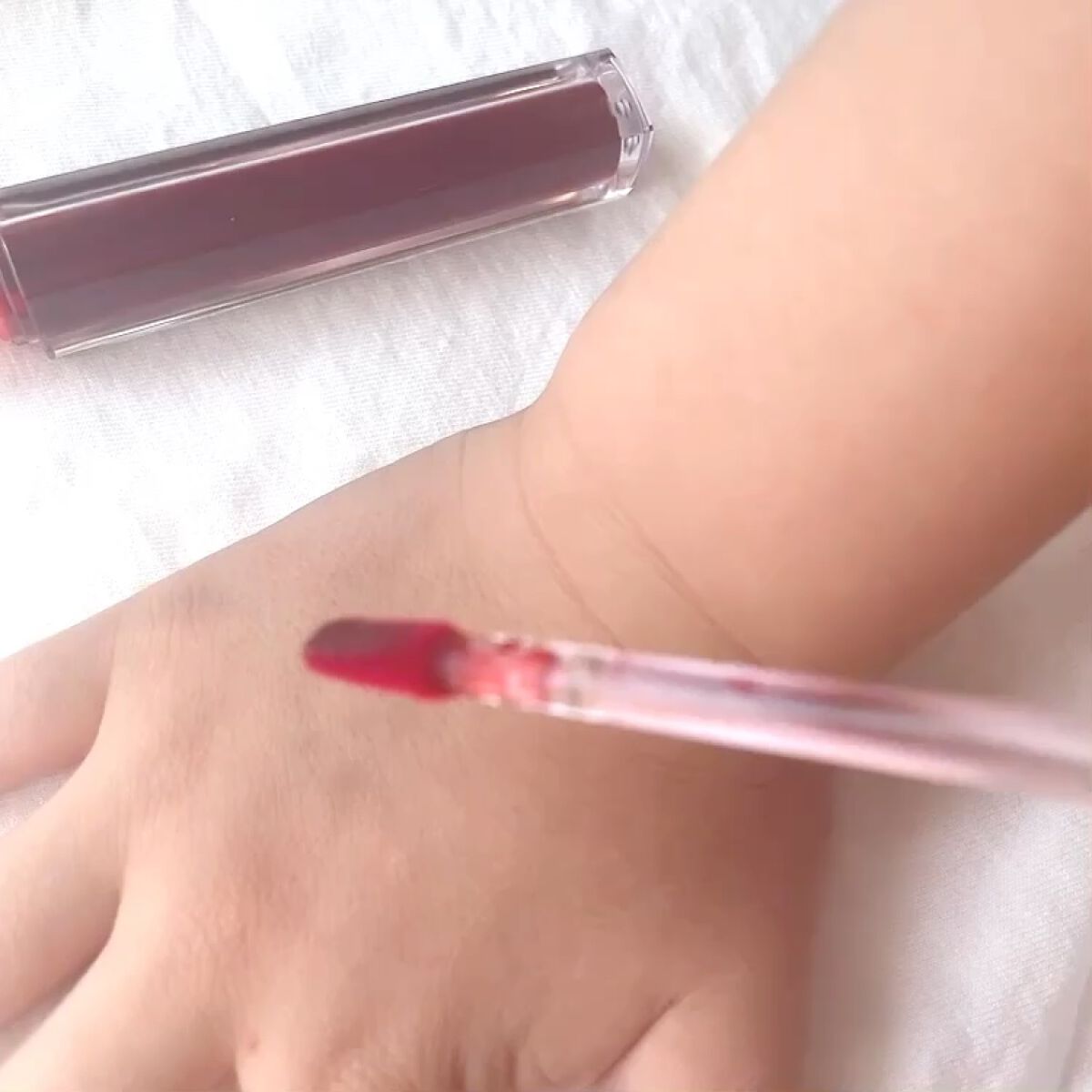 ステイインウォーターティント/Flynn/リップティントの動画クチコミ3つ目