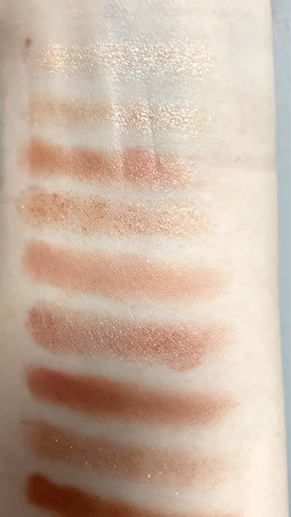 アフターグロー イリジスタブル アイシャドーパレット/NARS/アイシャドウパレットを使ったクチコミ（2枚目）