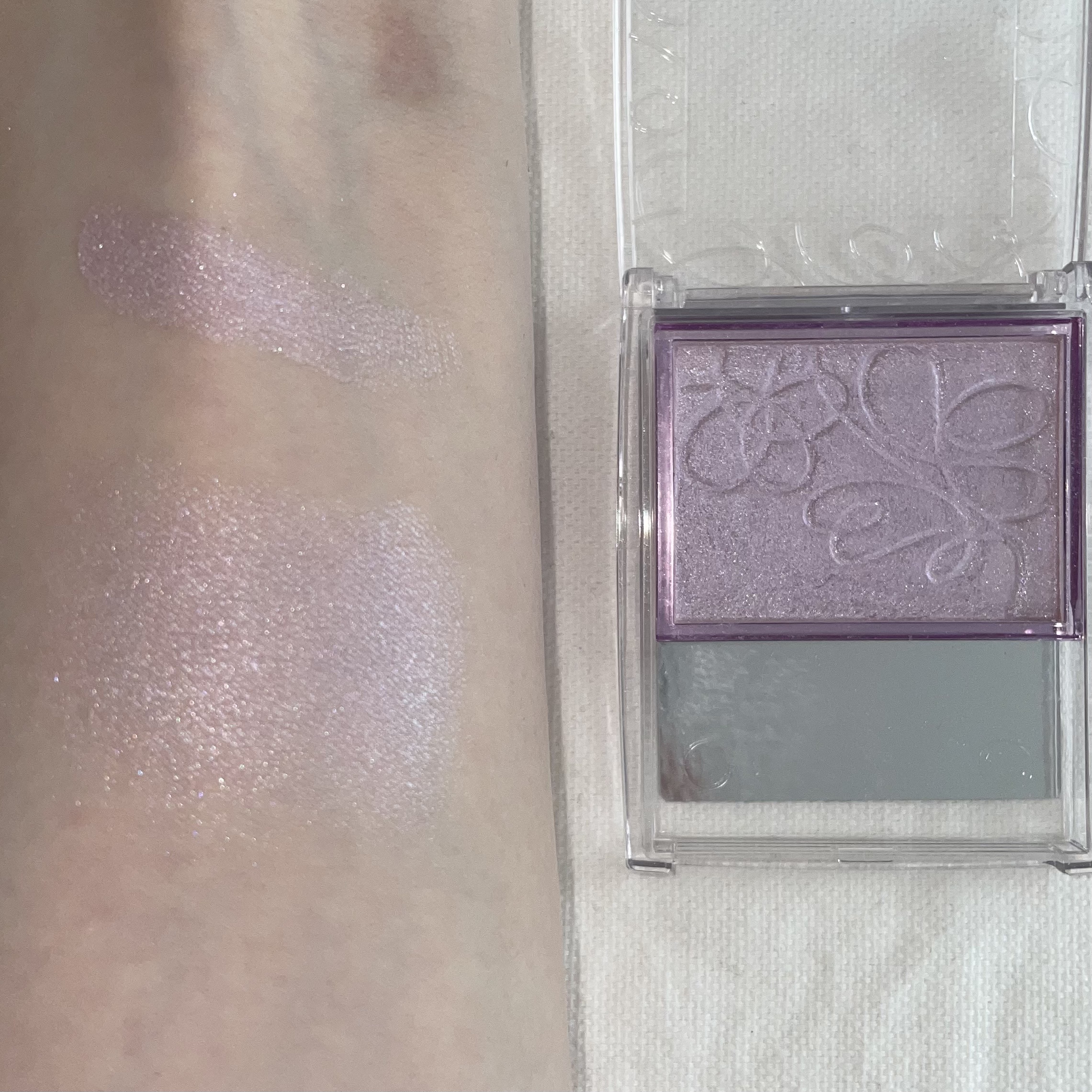 パールグロウニュアンサー/CEZANNE/パウダーハイライトを使ったクチコミ（1枚目）