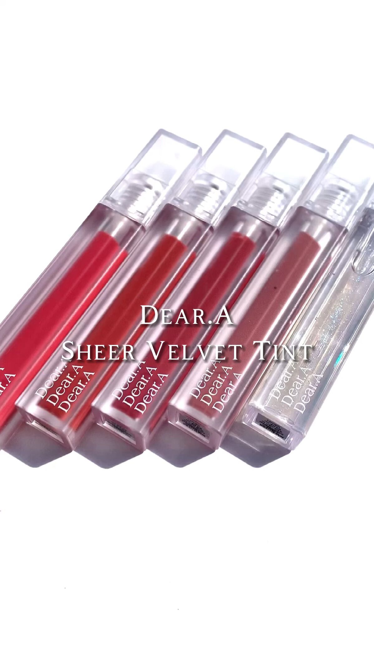 シアーベルベットティント/Dear.A/リップティントを使ったクチコミ（1枚目）
