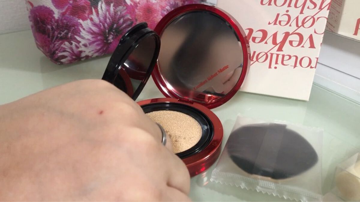 プロテーラービーベルベットカバークッション/espoir/クッションファンデーションを使ったクチコミ（3枚目）