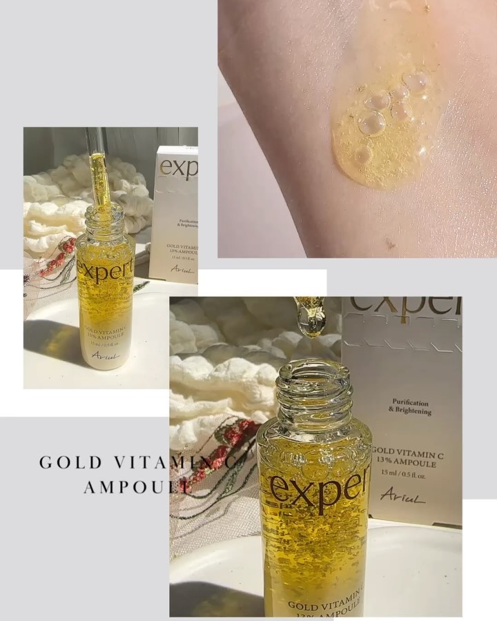 ゴールドビタミンC13%アンプル/Ariul/美容液を使ったクチコミ（2枚目）