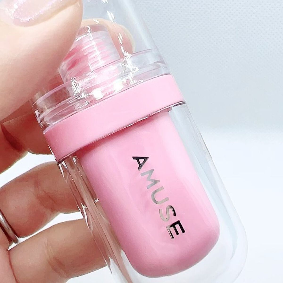 ジェルフィットティント/AMUSE/リップティントを使ったクチコミ（2枚目）