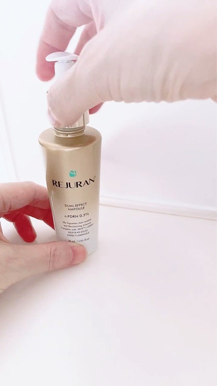 デュアル エフェクト アンプル/REJURAN COSMETICS/美容液を使ったクチコミ(3枚目)