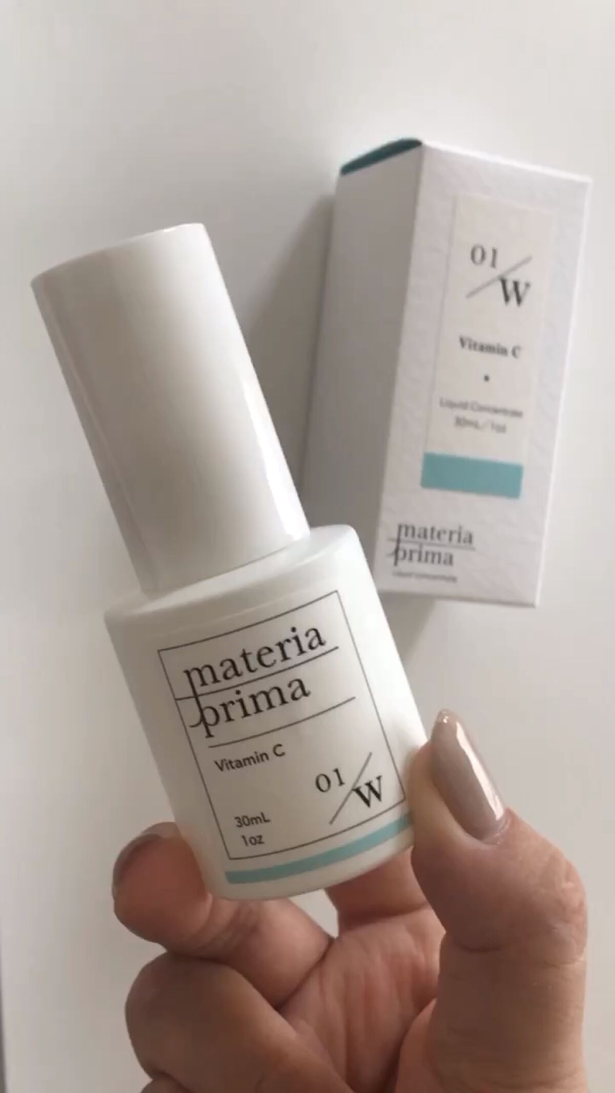 マテリアプリマ W01 ビタミンC/マテリアプリマ/美容液を使ったクチコミ（1枚目）