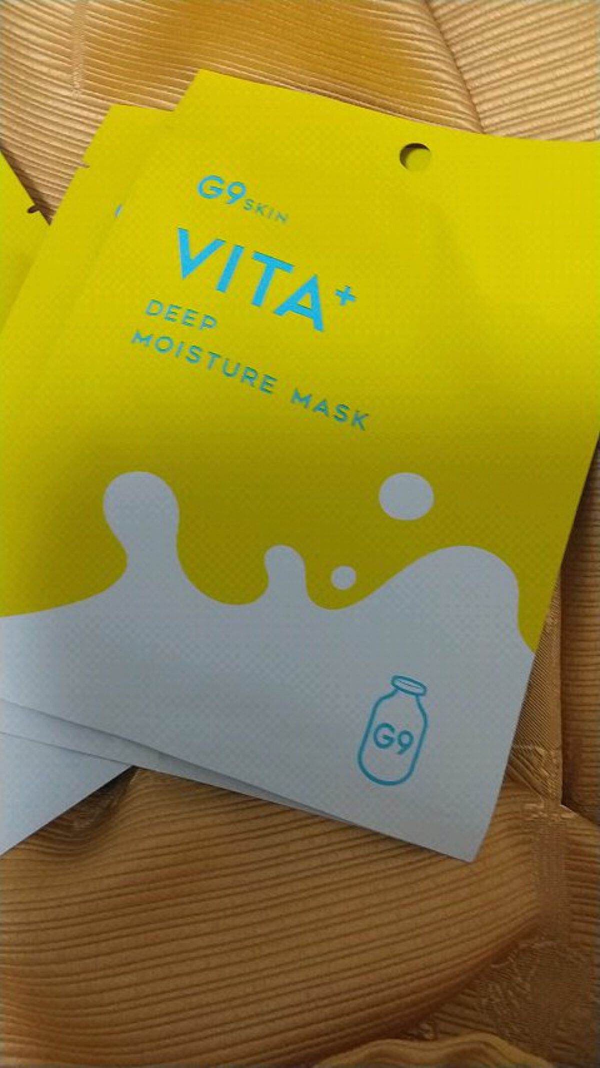 ビタプラス ディープモイスチャーマスク/G9SKIN/シートマスク・パックの動画クチコミ2つ目