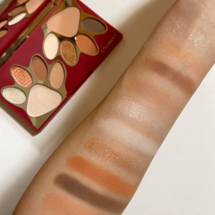 トラ十色アイシャドウパレット/COLORKEY/アイシャドウパレットを使ったクチコミ(4枚目)