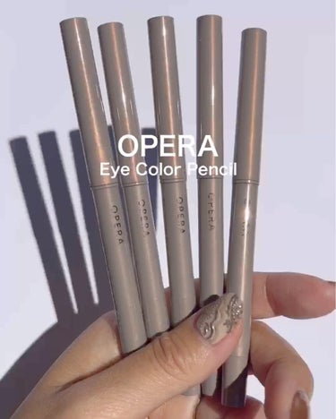 オペラ アイカラーペンシル/OPERA/ペンシルアイライナーを使ったクチコミ（5枚目）