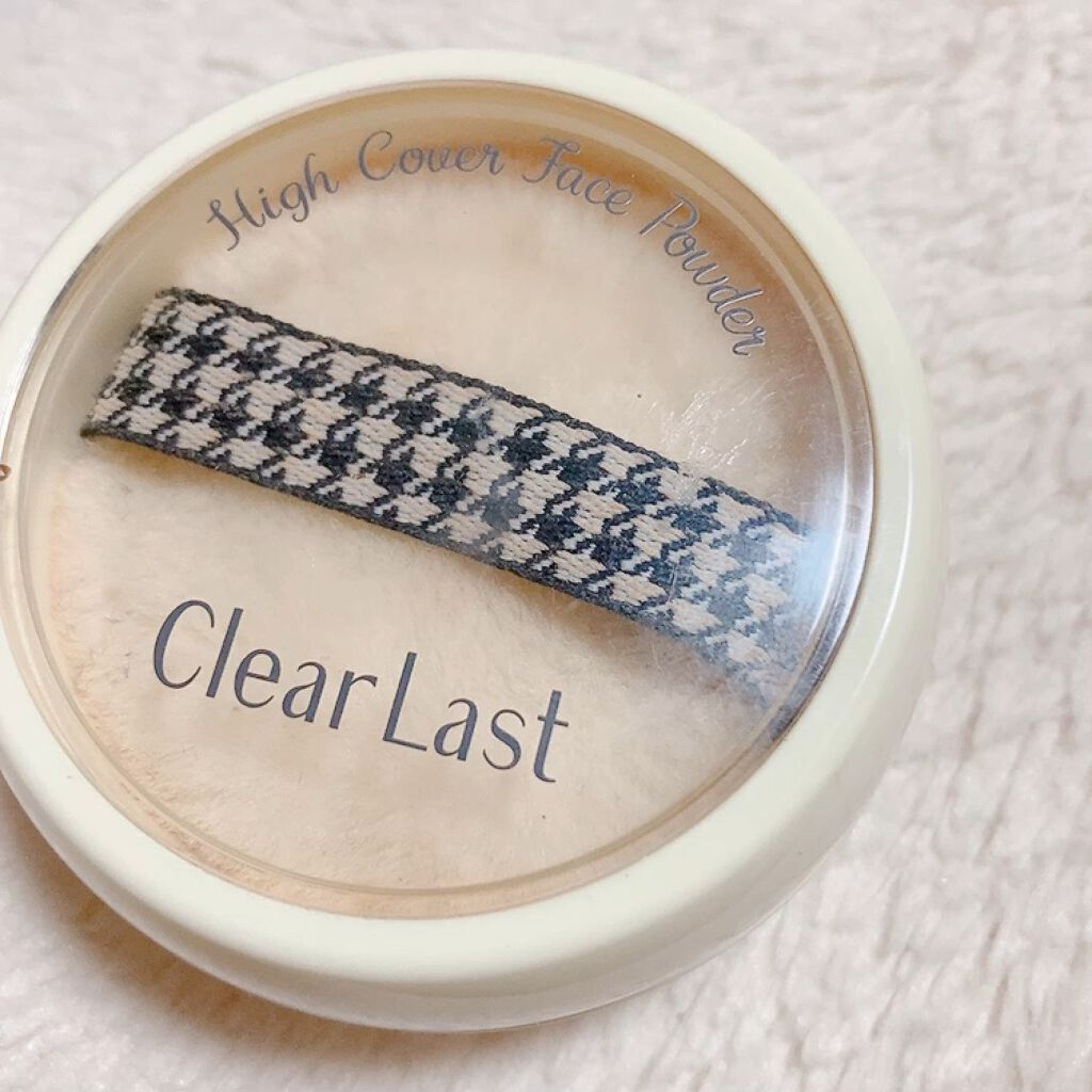 フェイスパウダー ハイカバー  白肌オークル/クリアラスト/プレストパウダーを使ったクチコミ（1枚目）
