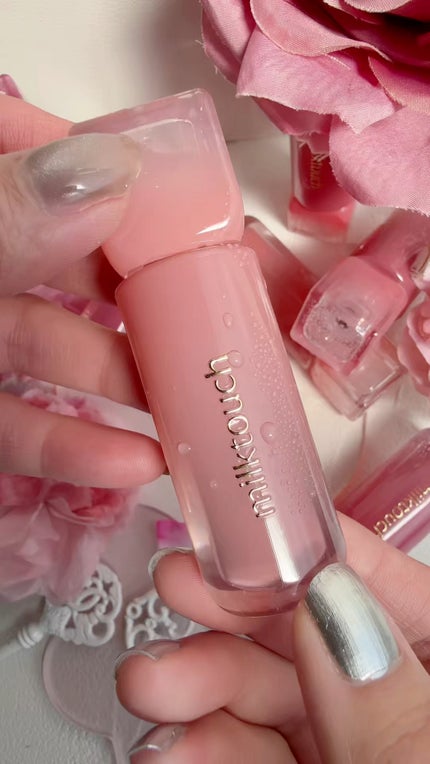 デューステインシアーリップグロス/Milk Touch/リップグロスの人気ショート動画