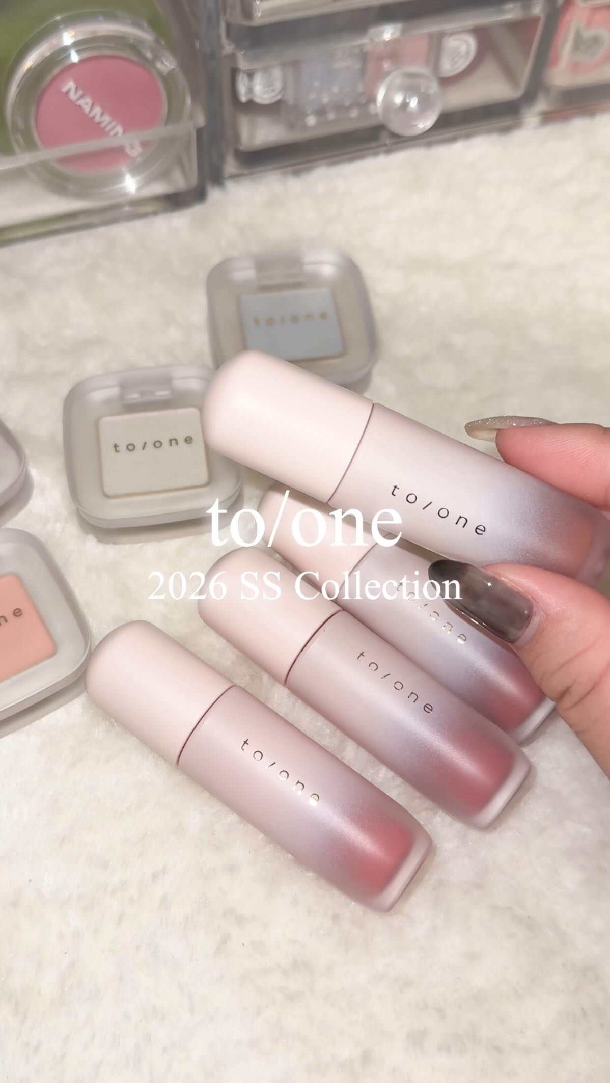 1月1日に発売された新作コスメ💖
マットリップはブランド初なんだって🙌✨
春に映えるカラー展開でめちゃめちゃかわいい🥹🌸

◼︎to/one
ペタル フロート アイズ＜2026 SS Collection＞
各2,420円 （税込）