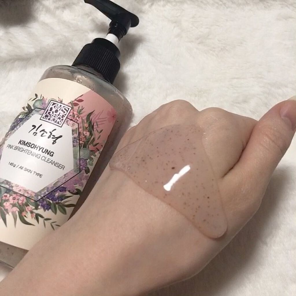 PINK BRIGHTENING CLEANSER/KIM SOHYUNG BEAUTY/オールインワン化粧品を使ったクチコミ（3枚目）