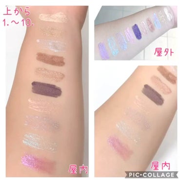 Supernova Shadow/ColourPop/リキッドアイシャドウを使ったクチコミ（2枚目）