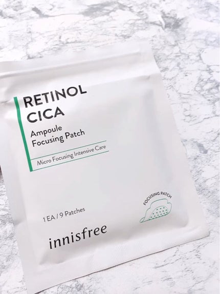レチノール シカ フォーカシングパッチ/innisfree/にきびパッチの人気ショート動画