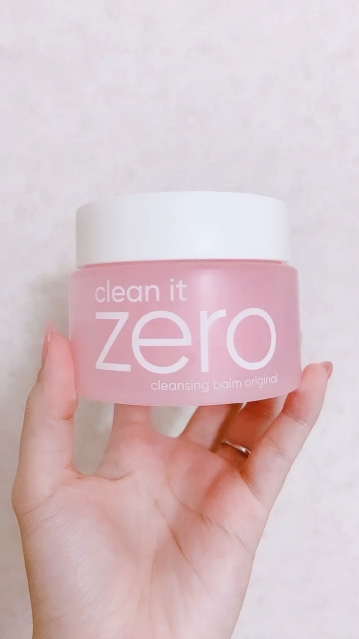 クリーンイットゼロ クレンジングバーム オリジナル/BANILA CO/クレンジングバームの動画クチコミ1つ目