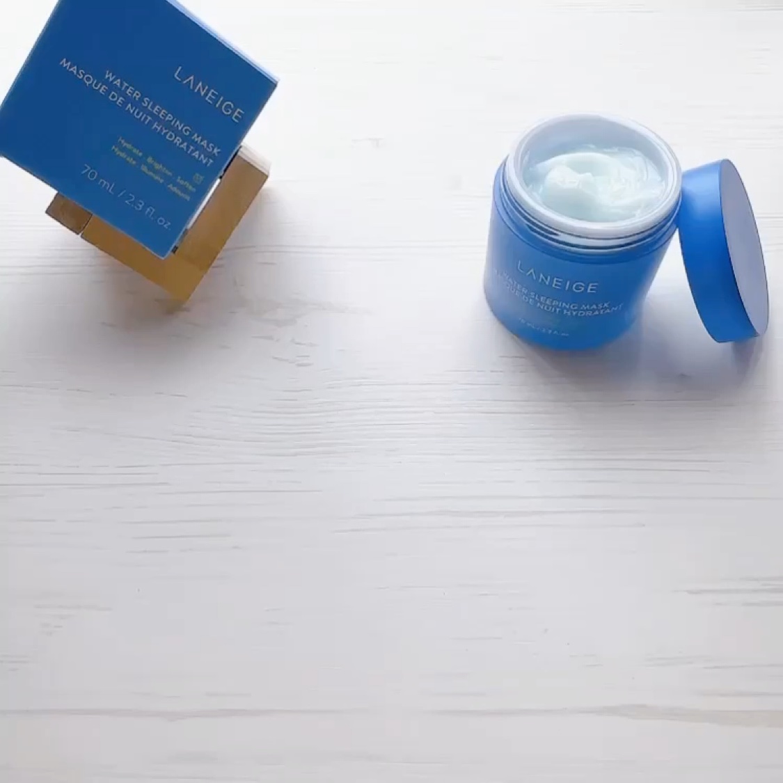 ウォータースリーピングマスク/LANEIGE/フェイスクリームを使ったクチコミ（3枚目）