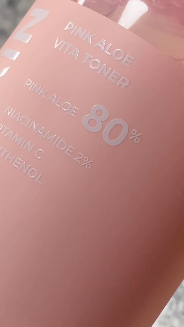ピンクアロエビタトナー/APRILSKIN/化粧水の人気ショート動画