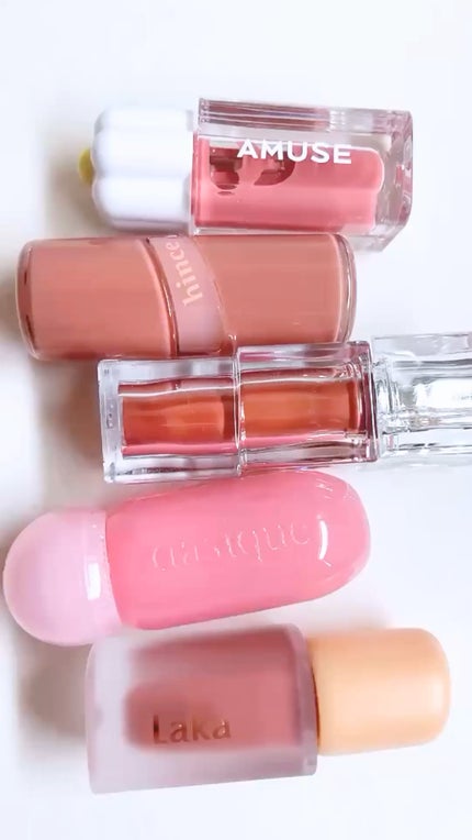 ジューシーデューイグロウティント/dasique/リップティントの人気ショート動画