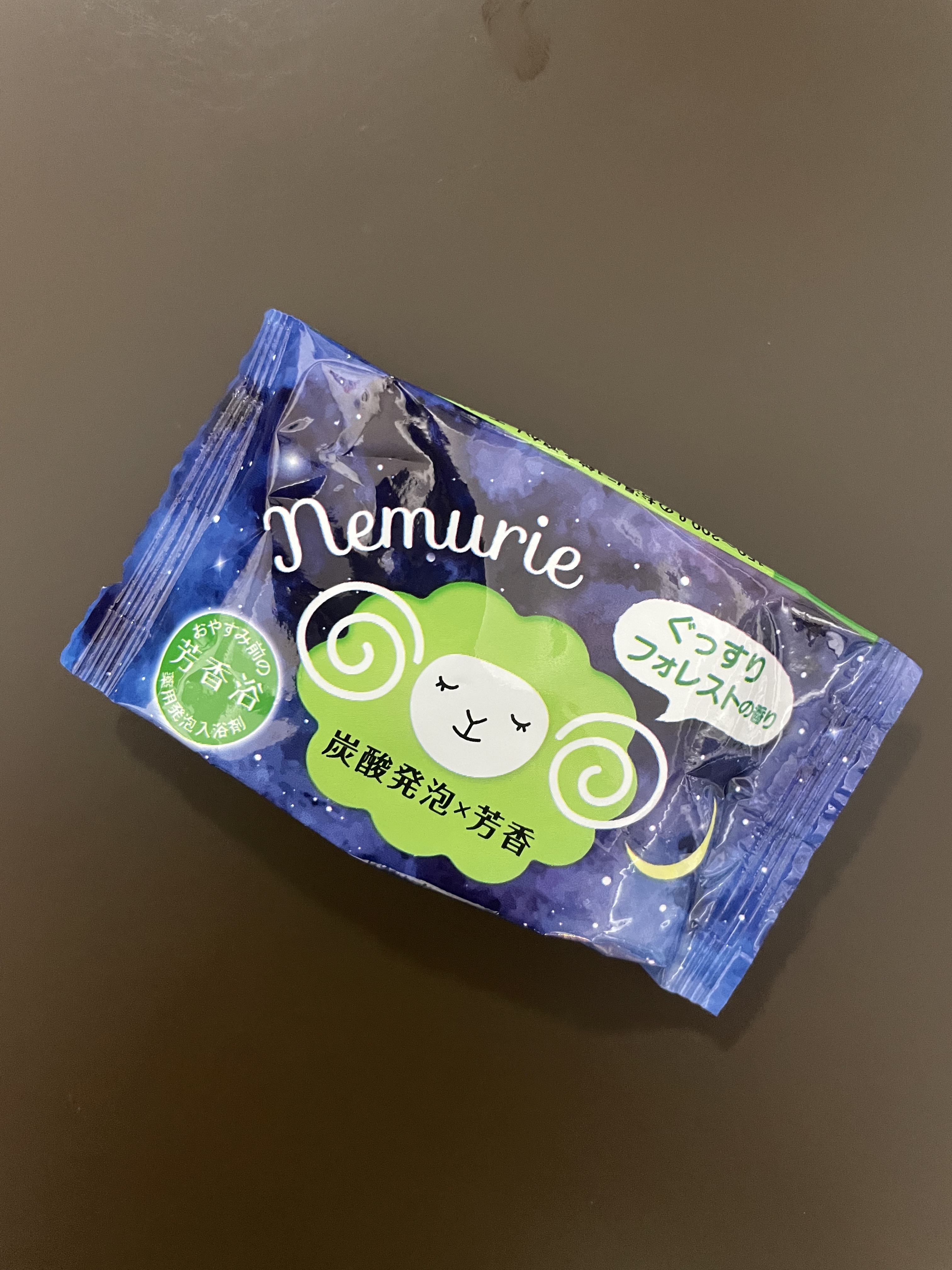 薬用発泡入浴剤ネムリエ アソート 8錠入 [医薬部外品]/Nemurie/炭酸系入浴剤を使ったクチコミ（1枚目）
