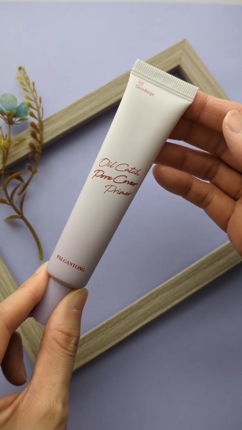 オイルキャッチポアカバープライマー/パルガントン/化粧下地の動画クチコミ3つ目