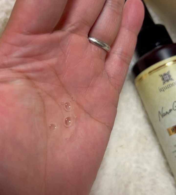 イクモアナノグロウリッチプレミアム/iqumore/頭皮ローションの動画クチコミ1つ目