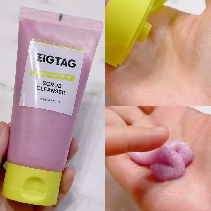 ベリースムージースクラブクレンザー/ZIGTAG/洗顔フォームの動画クチコミ3つ目