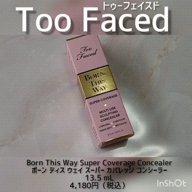 ボーン ディス ウェイ スーパー カバレッジ コンシーラー/Too Faced/コンシーラーを使ったクチコミ（1枚目）