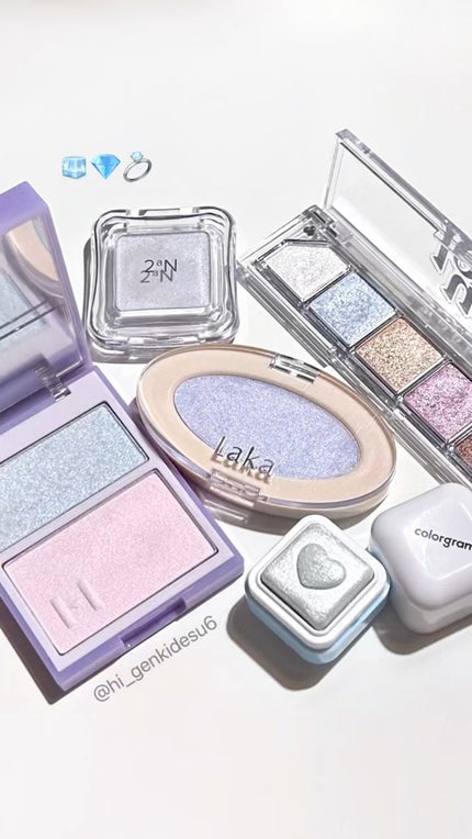 ピュアグラッシュ ハイライター/2aN/パウダーハイライトの人気ショート動画