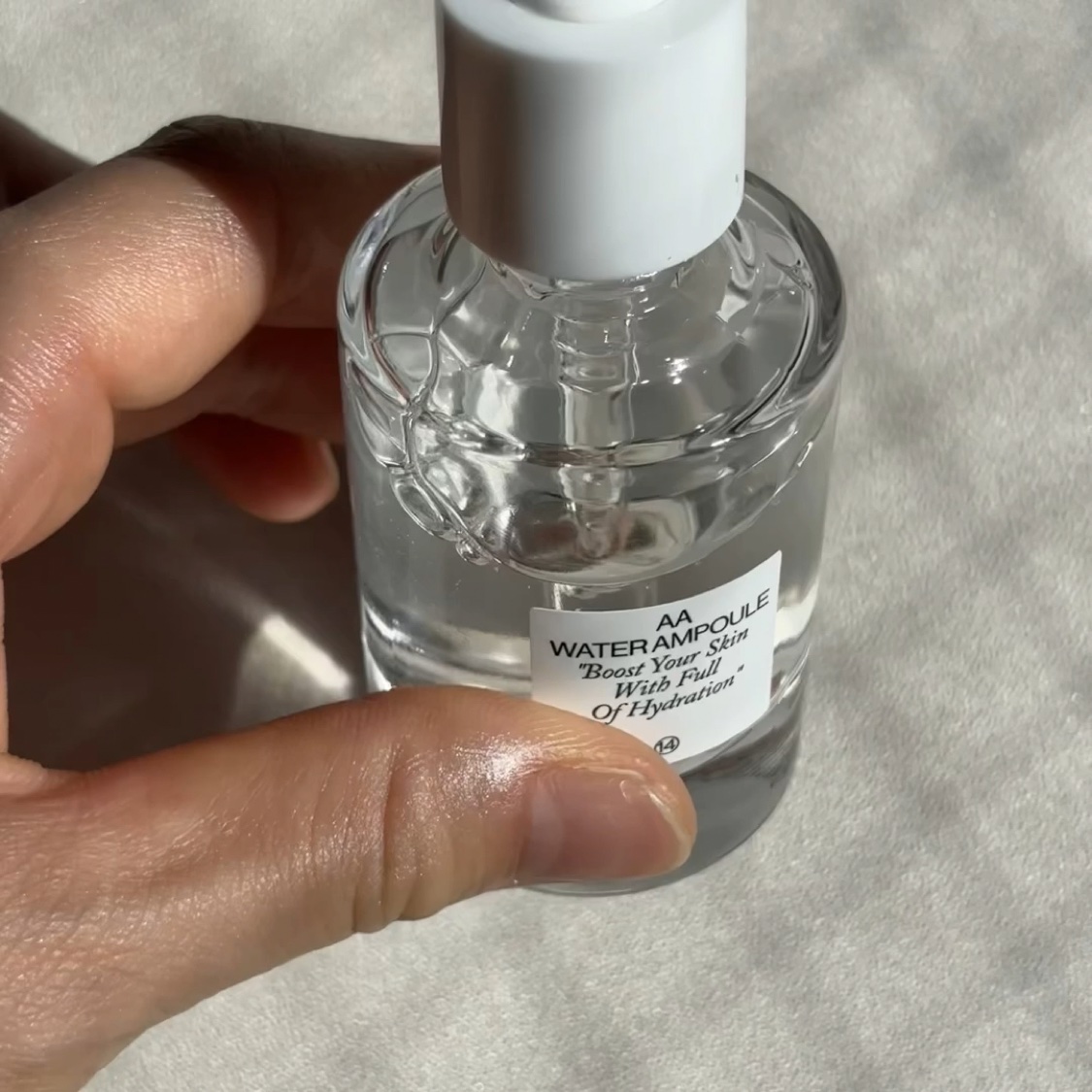 AAウォーターアンプル/Shangpree/美容液の動画クチコミ4つ目