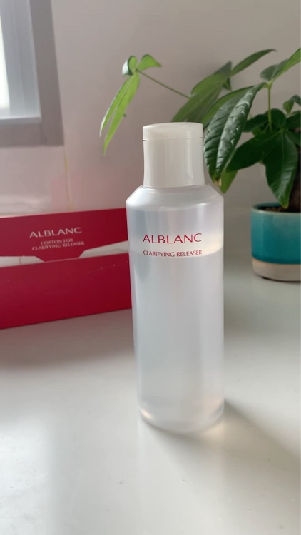 クラリファイイング リリーサー/ALBLANC/クレンジングウォーターを使ったクチコミ（2枚目）