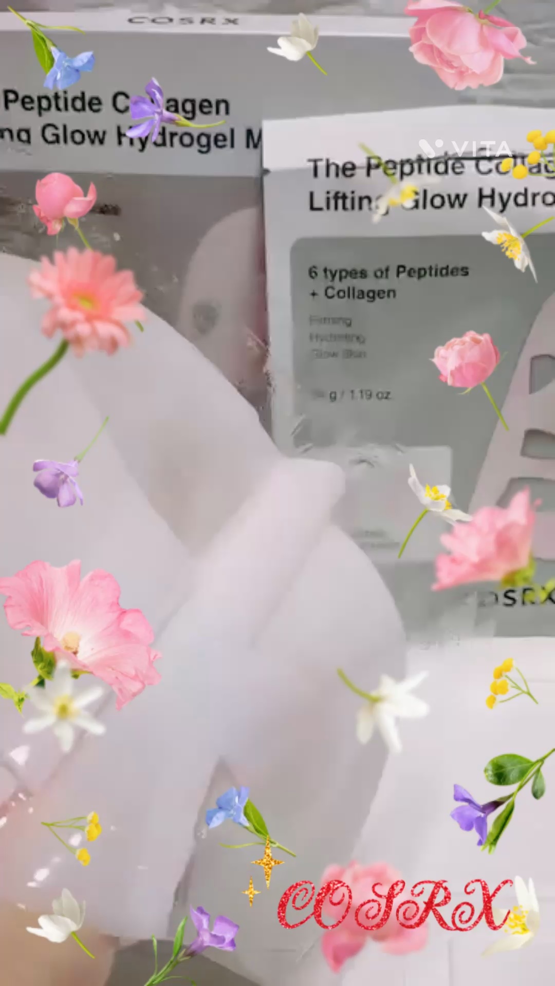 毎晩スペシャルケア
ハリ・ツヤをチャージする新感覚パック

COSRX（コスアールエックス）のRXザ・ペプチド コラーゲン ハイドロゲルパック

美容的な魅力として⬇️

	•	ペプチド・コラーゲン（保湿成分）配合
　肌にうるおいを与え、乾