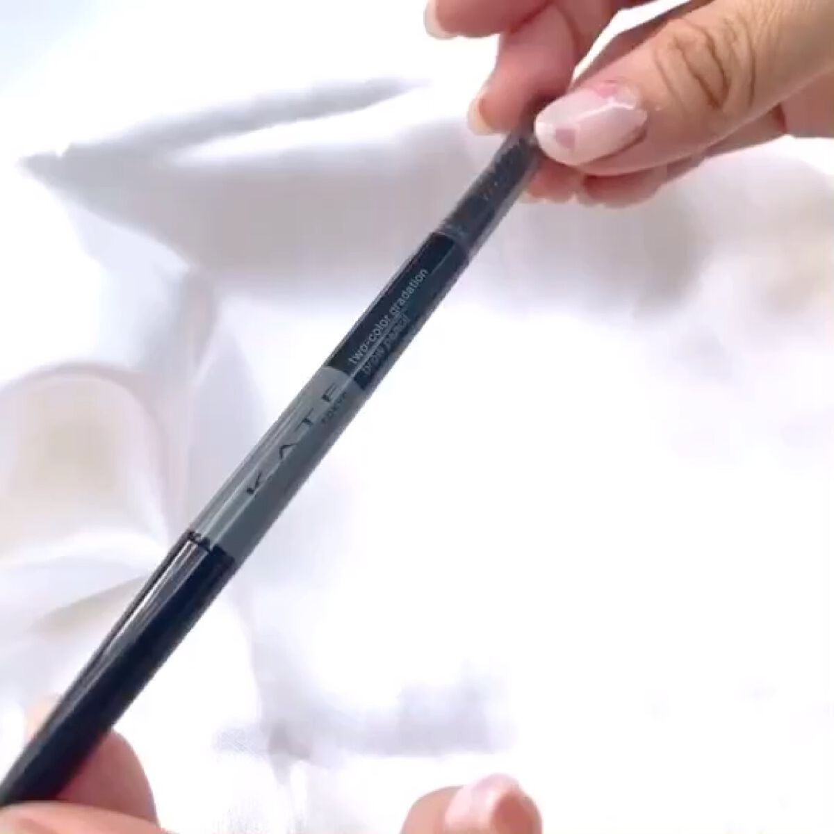 2カラーグラデーションブロウペンシル/KATE/アイブロウペンシルを使ったクチコミ（3枚目）