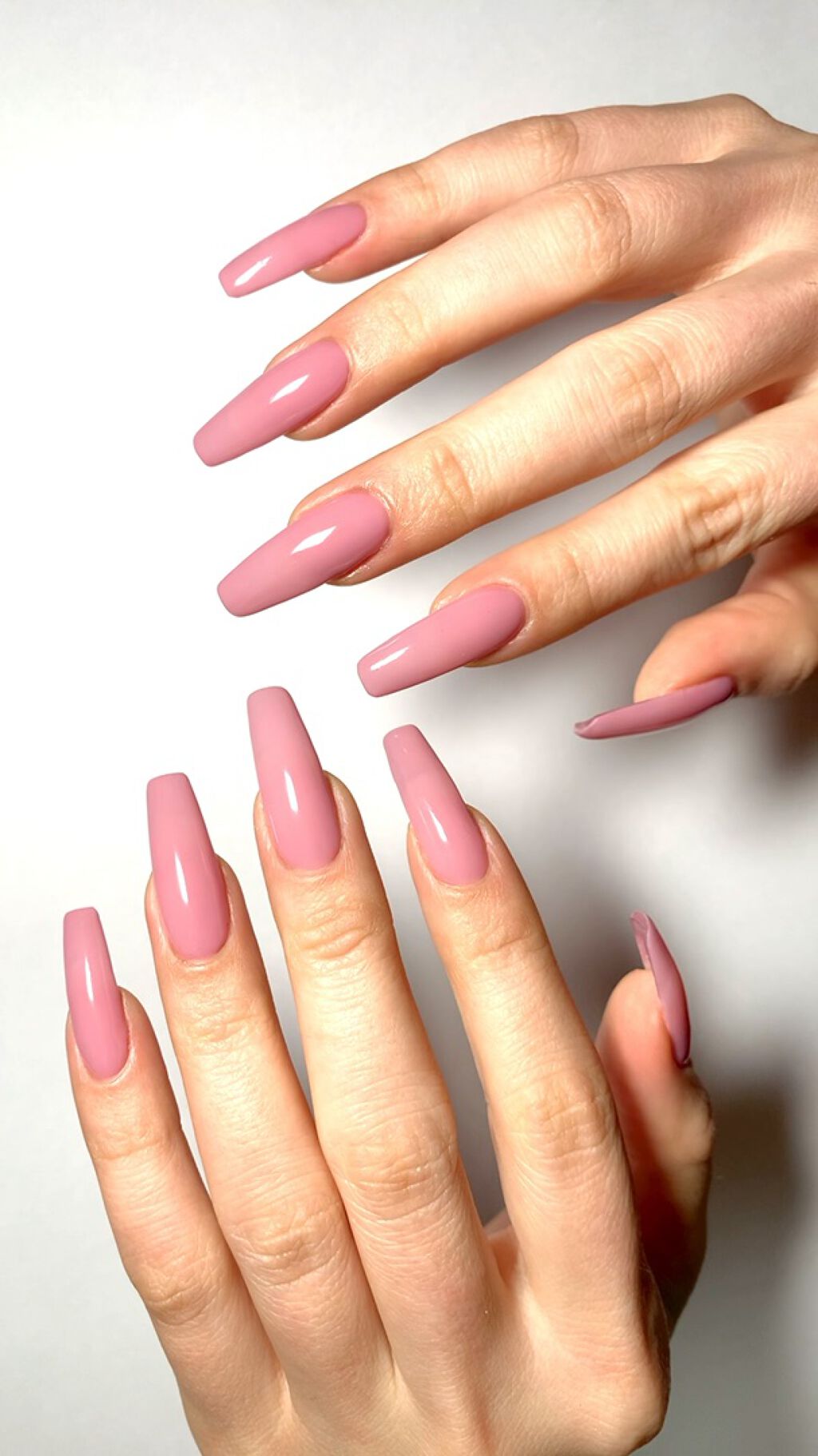 #ジェルネイル,#セルフネイル,#ロングネイル,#ピンクネイル,#バレンタインネイル,#冬ネイルのネイルデザイン