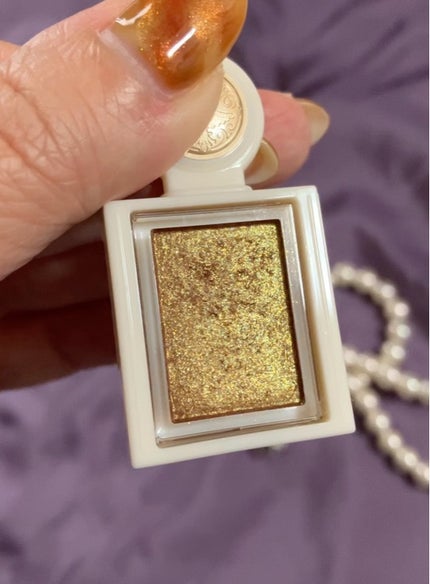 シャドーカスタマイズ (ブリリアントグリッター)/MAJOLICA MAJORCA/グリッターを使ったクチコミ(3枚目)