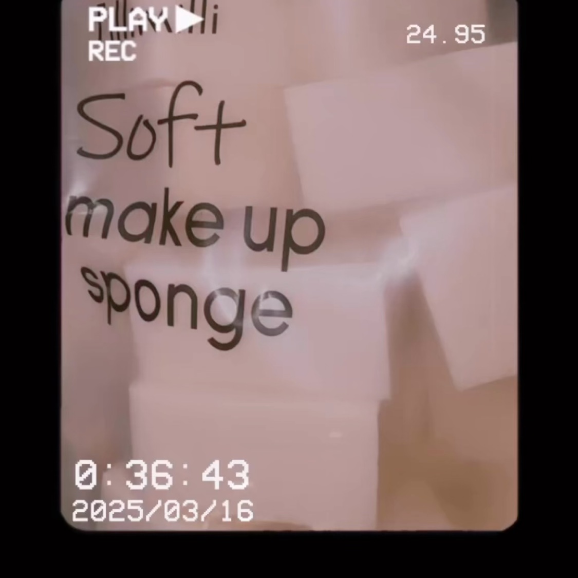 SOFT MAKEUP SPONGE/fillimilli/パフ・スポンジを使ったクチコミ（2枚目）